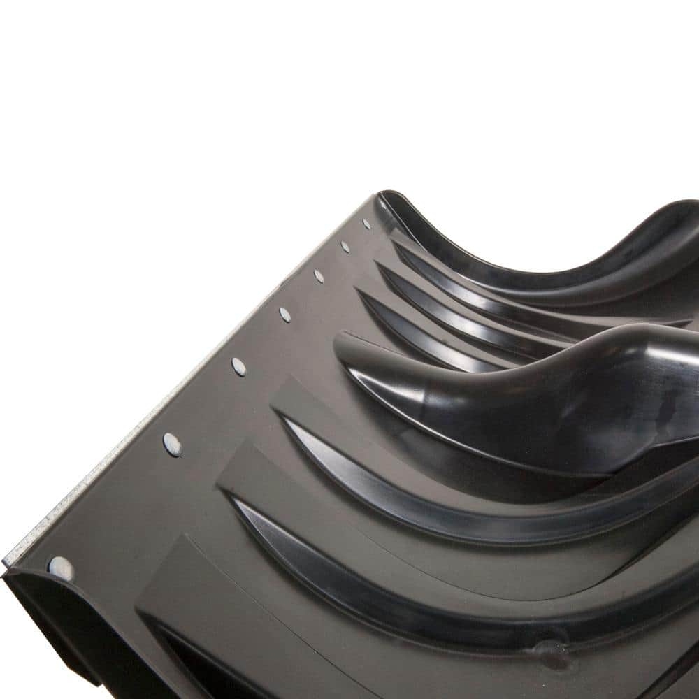 38.3 in. Steel Handle Plastic Snow Shovel (Pack of 2) - Hercitys