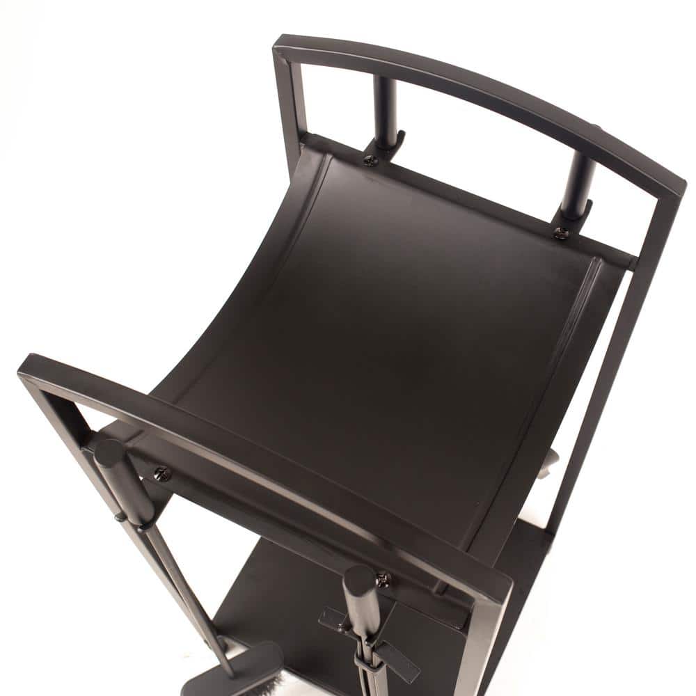 5-Piece Fireplace Tool Set with Log Bin - Hercitys