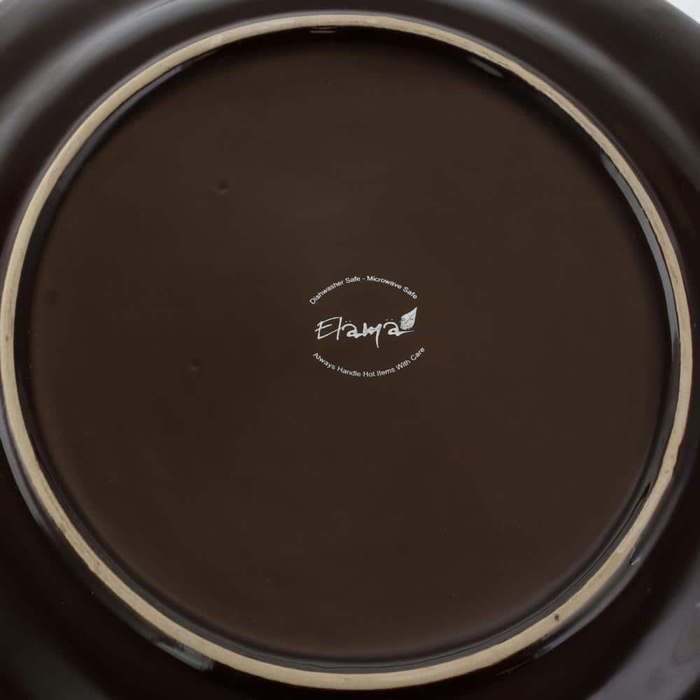 16-Piece Modern Blue Stoneware Dinnerware Set (Service for 4) - Hercitys