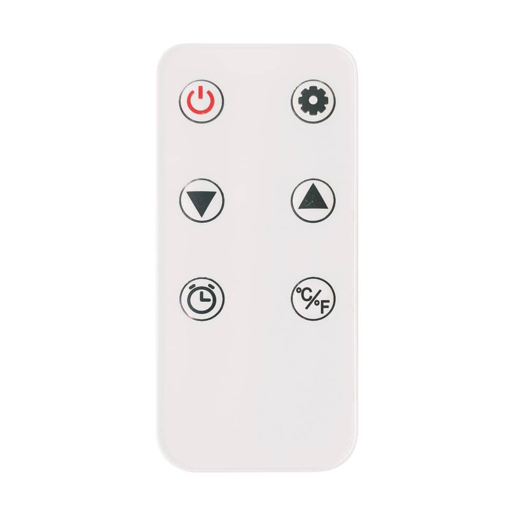 1500-Watt Infrared Quartz Electric Space Heater with Remote Control, Timer, Includes Base Legs and Wall Mounting Kit - Hercitys