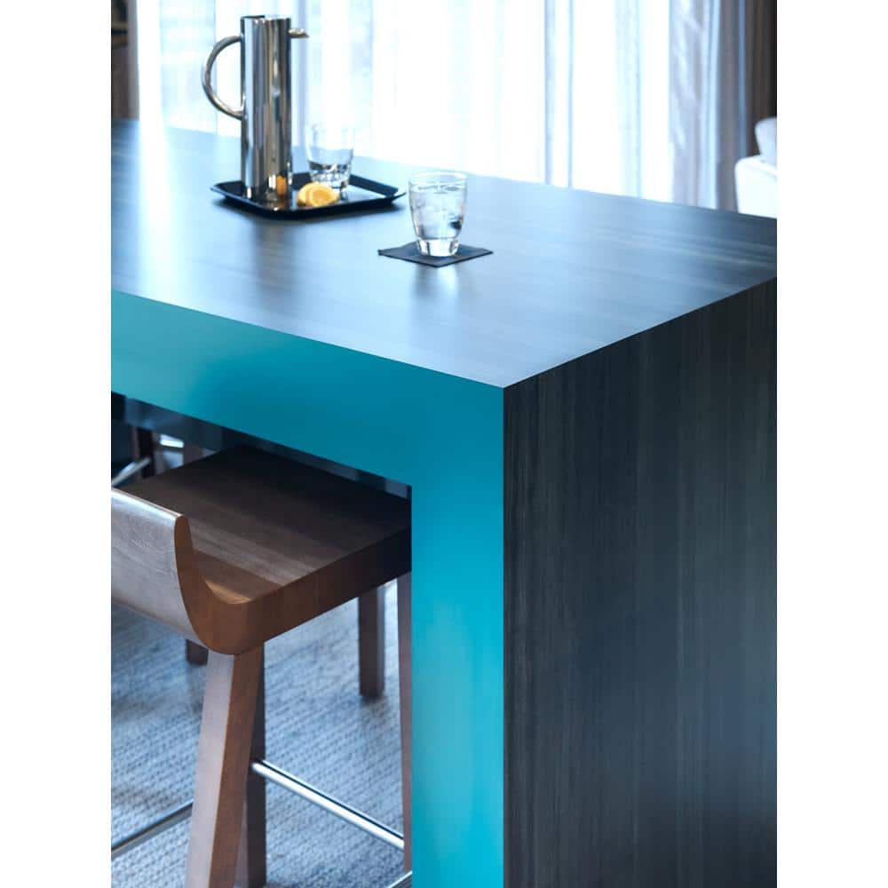 4 ft. x 8 ft. Laminate Sheet in Blackened Steel with Matte Finish - Hercitys