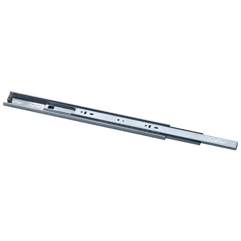 1 Pair 16 in. Full Extension Side Mount Ball Bearing Drawer Slide Set 1-Pair (2 Pieces) - Hercitys