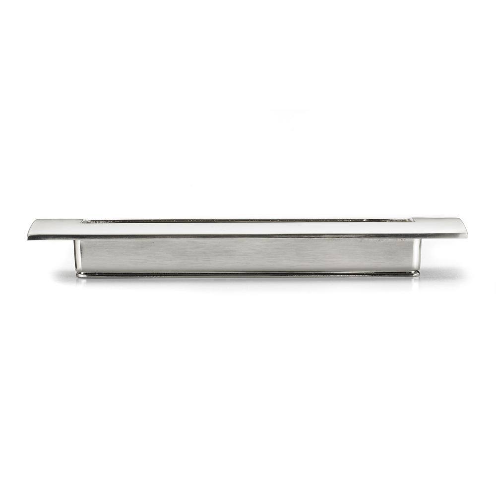 5-1/16 in. (128 mm) Modern Brushed Nickel Cabinet Recessed Pull - Hercitys
