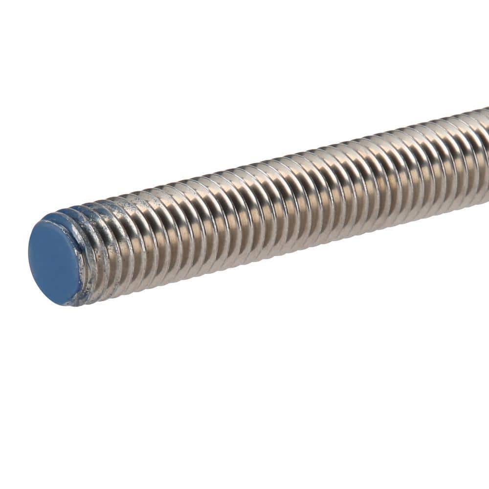 1/2 in. x 3 ft. Stainless Steel (Coarse) Threaded Rod - Hercitys