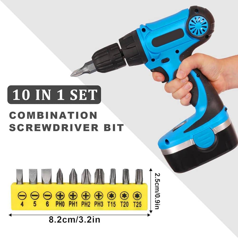 17Pcs Flexible Drill Bit Extension, Include 3Pcs Rotatable Socket Adapter - Hercitys