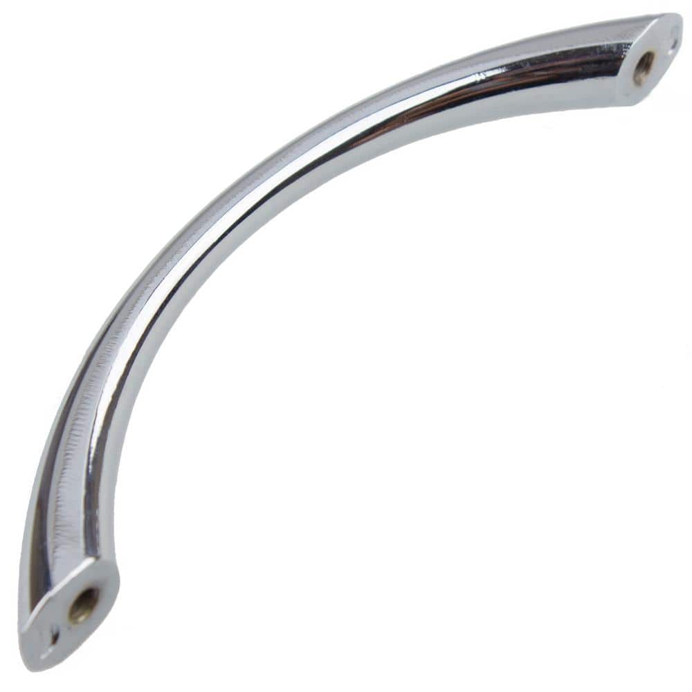 3-3/4 in. Center-to-Center Polished Chrome Small Loop Cabinet Pulls (10-Pack) - Hercitys