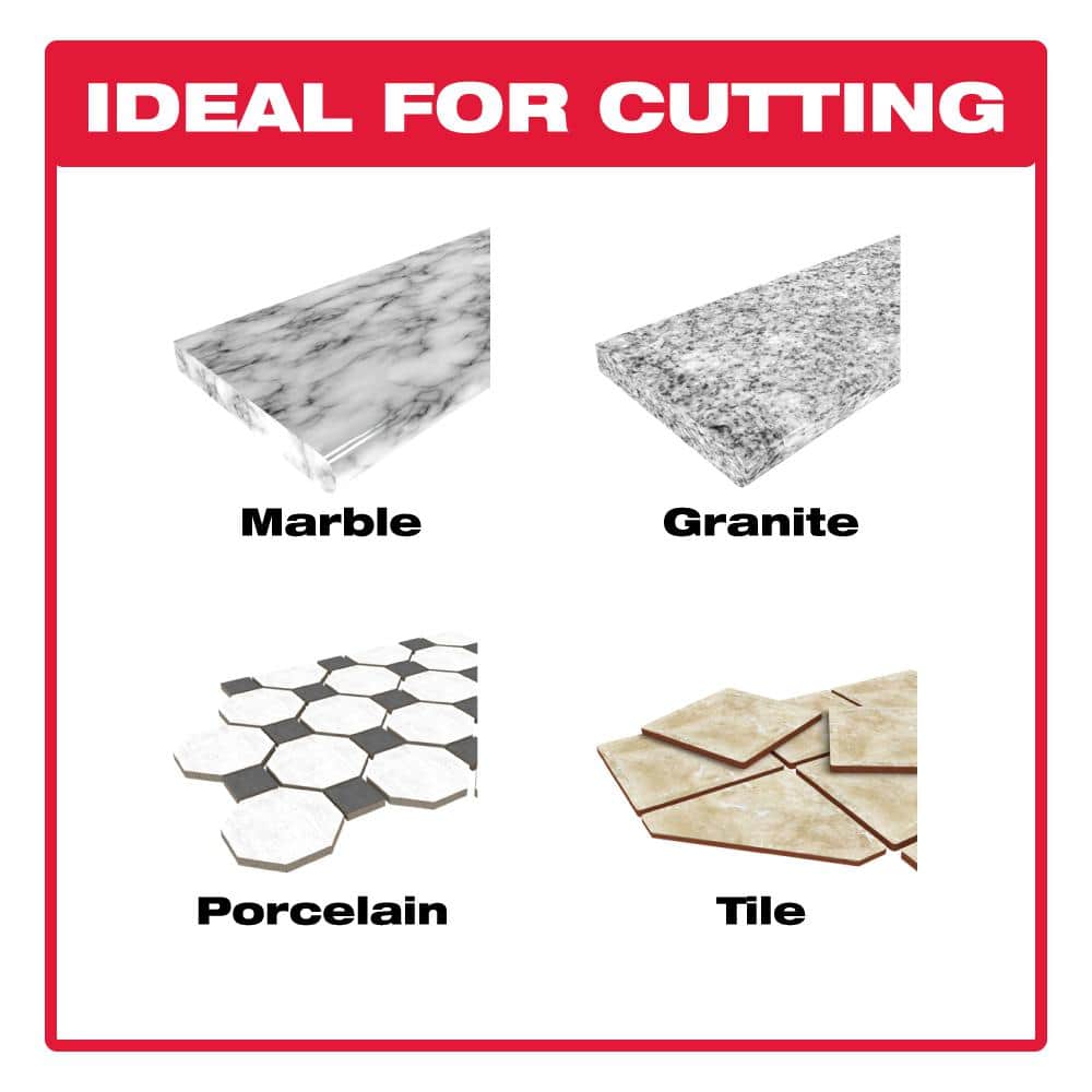 4-1/2 in. Diamond Continuous Rim Cut-Off Discs for Masonry - Hercitys