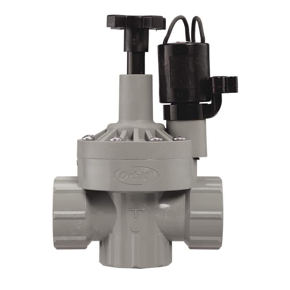 1 in. FNPT Automatic Inline Angle Valve with Flow Control - Hercitys
