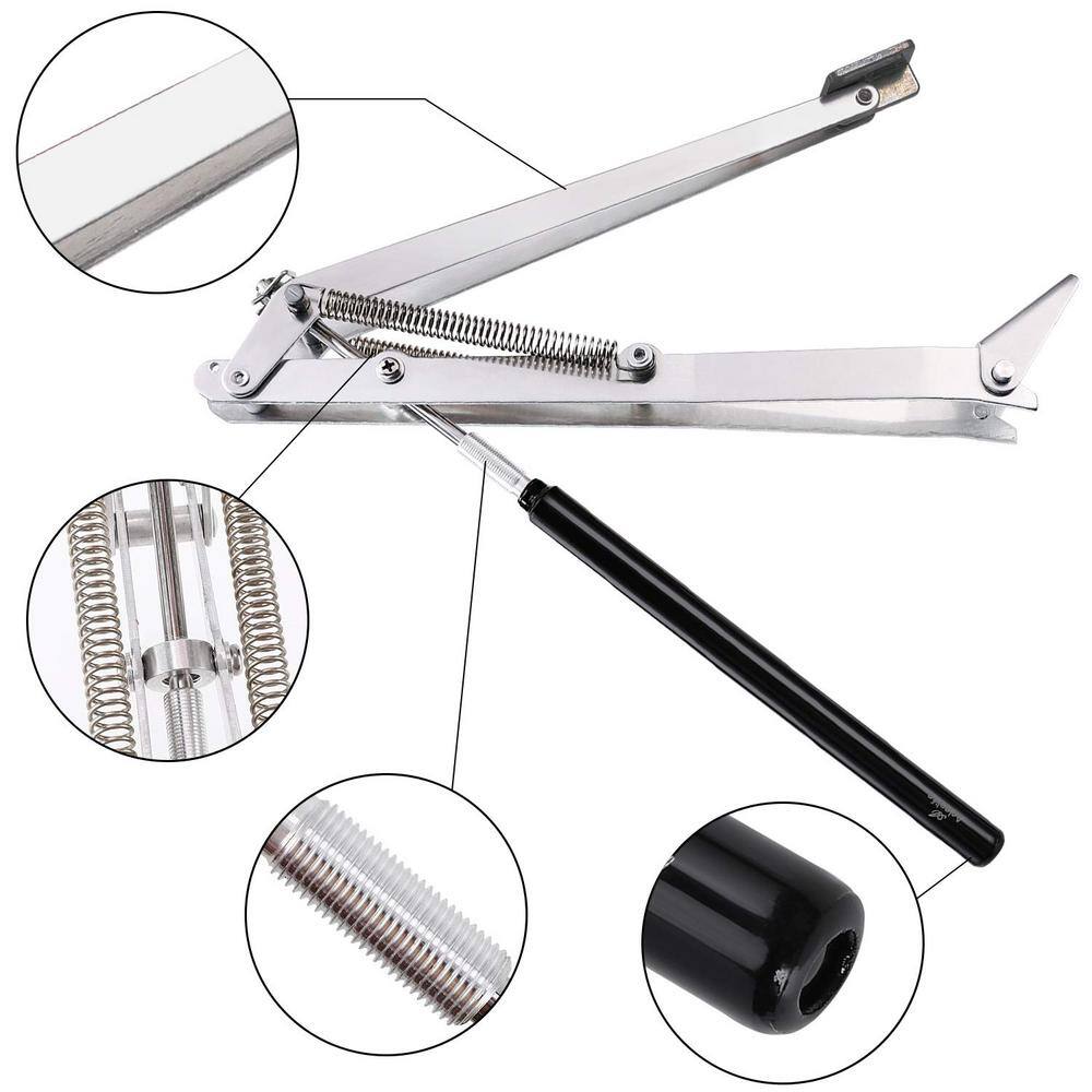 14 in. x 3 in. Automatic Roof Vent Opener Greenhouse Dual Spring Window Opener - Hercitys