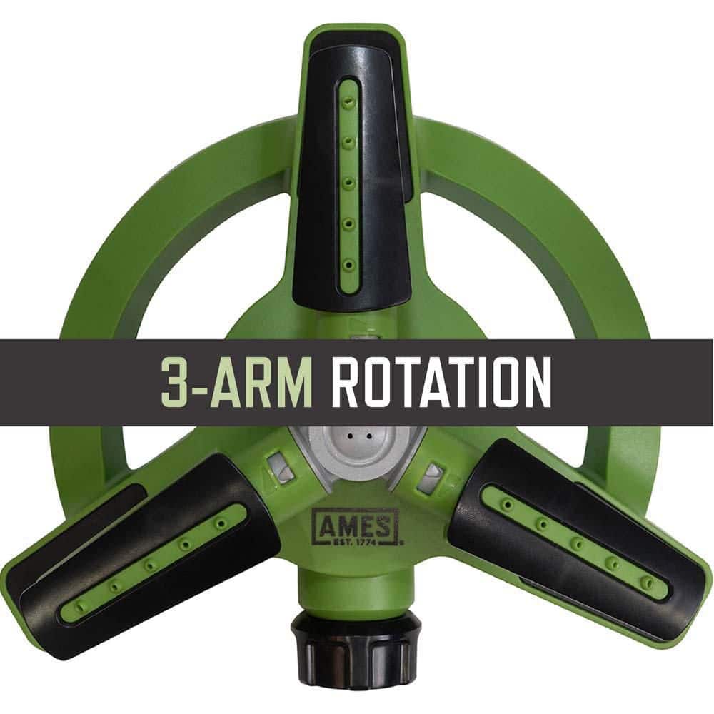 3-Arm Rotating Sprinkler System - Hercitys