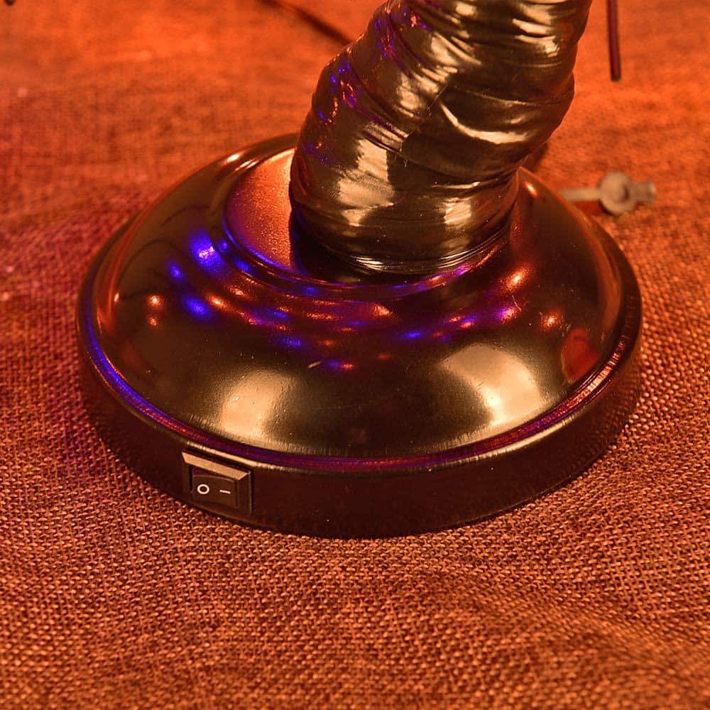 2 ft. Purple Pre-Lit LED Artificial Christmas Tree Halloween Willow Tree - Hercitys