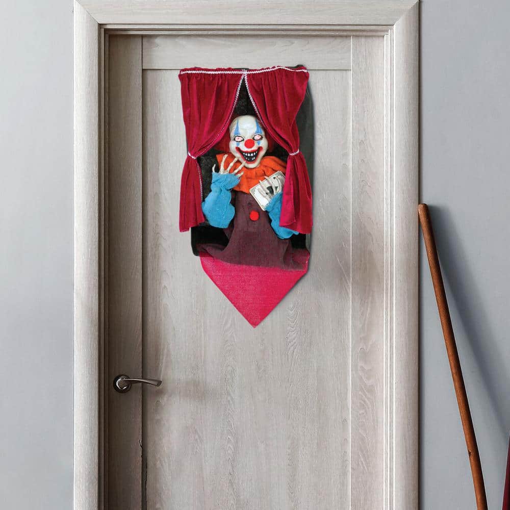 27 in. Touch Activated Animatronic Clown - Hercitys