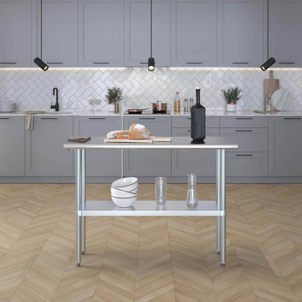 16 in. x 48 in. Stainless Steel Table - Hercitys