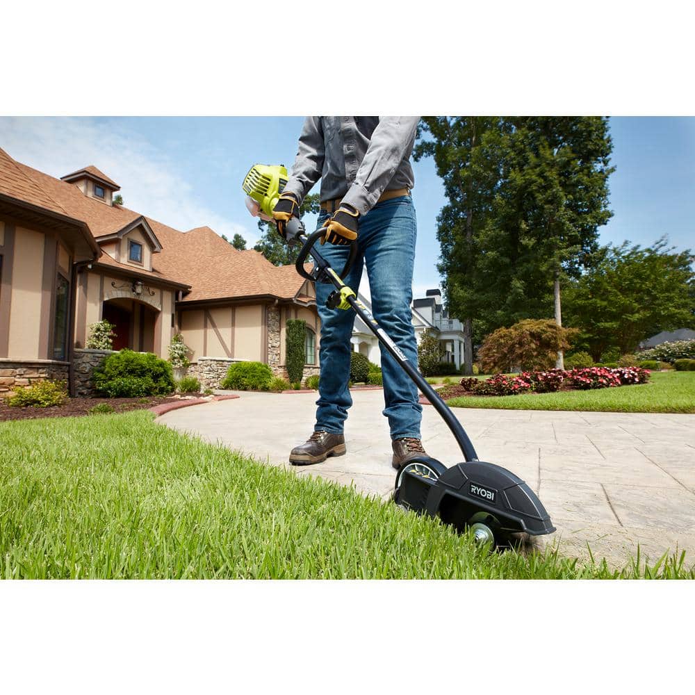 25 cc 2-Stroke Attachment Capable Full Crank Straight Gas Shaft String Trimmer - Hercitys