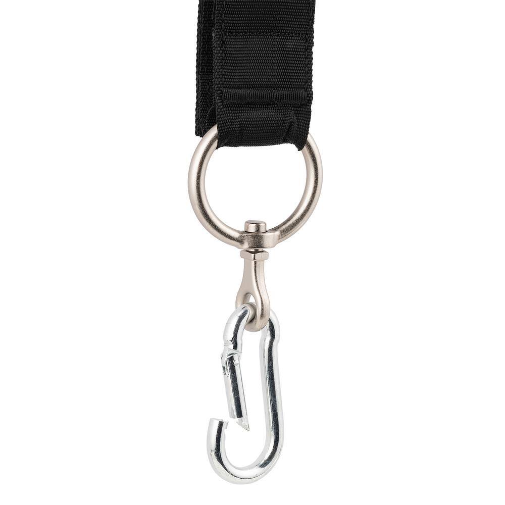 36 in. Heavy Duty Hanging Quick-Release Hooks with Carabiner Strap - Hercitys