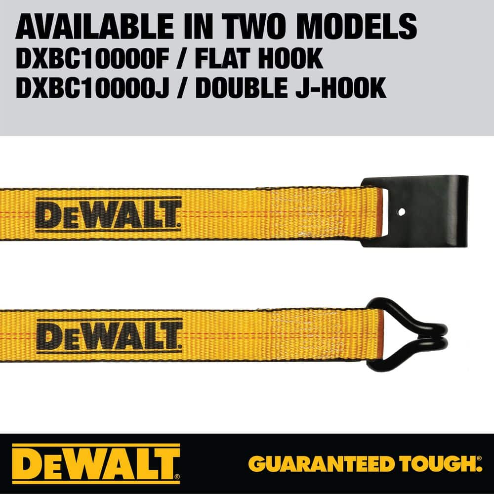 2 in. x 27 ft. Heavy-Duty Ratchet Tie-Down Strap 10,000 lbs. Break Strength - Hercitys