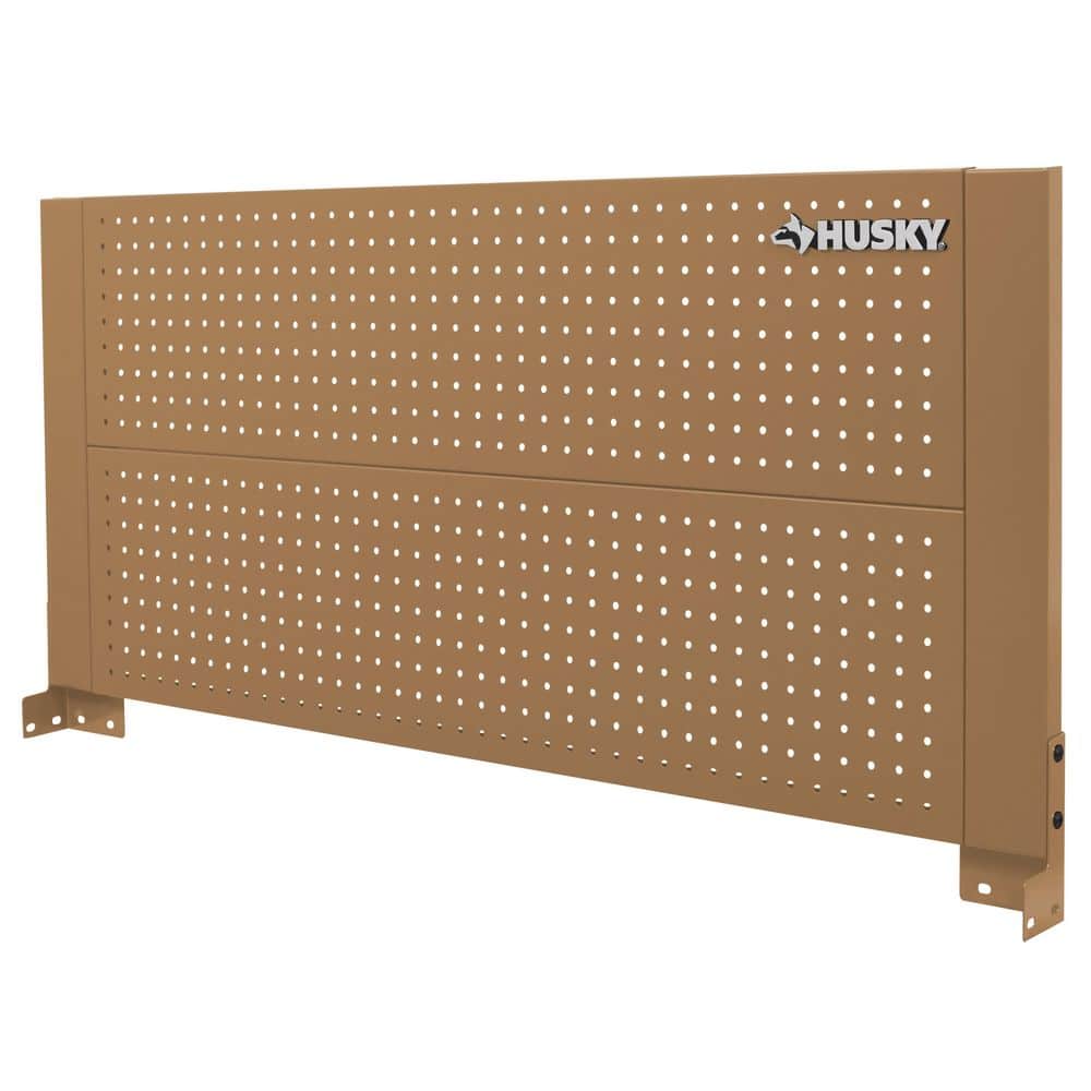 46 in. Gloss Tan Steel Pegboard Attachment - Hercitys