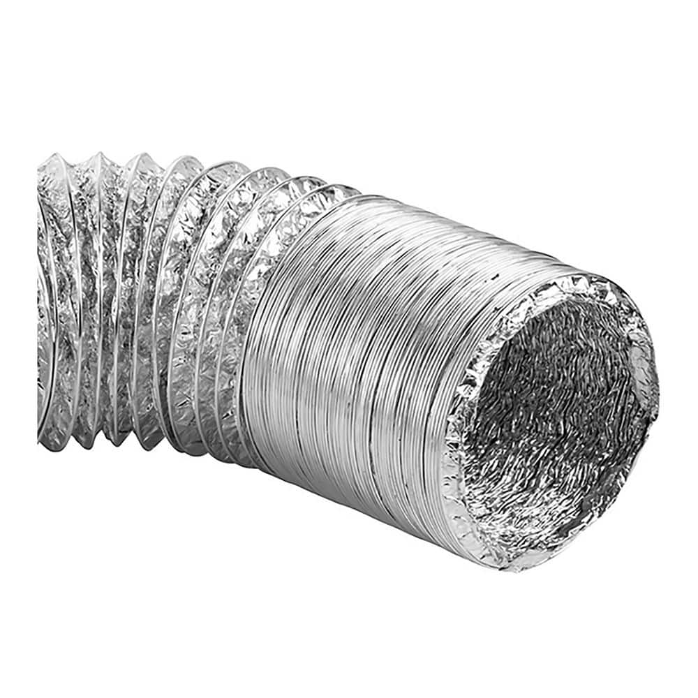 4 in. x 50 ft UL 2158A Clothes Dryer Foil Flexible Transition Duct - Hercitys