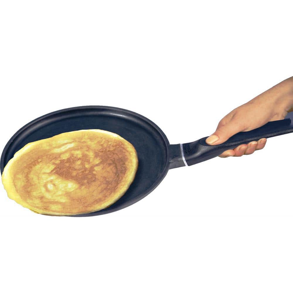 10 in. Aluminum Nonstick Skillet in Black - Hercitys