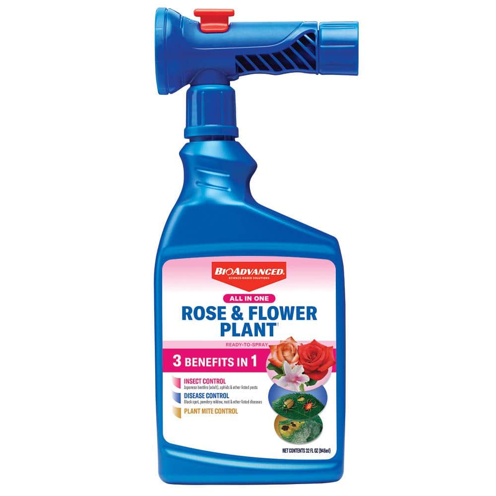32 oz. Ready-To-Spray All-in-One Rose and Flower Insect Killer - Hercitys