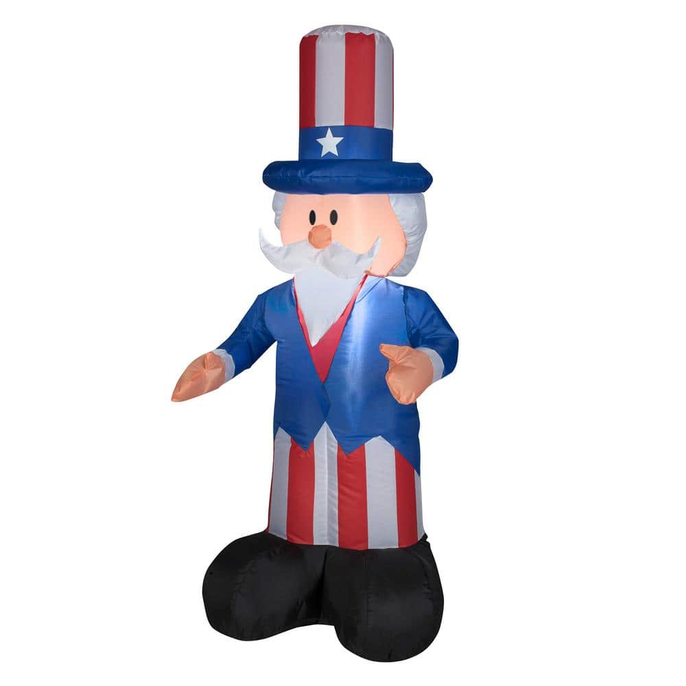 4 ft. Inflatable Uncle Sam - Hercitys