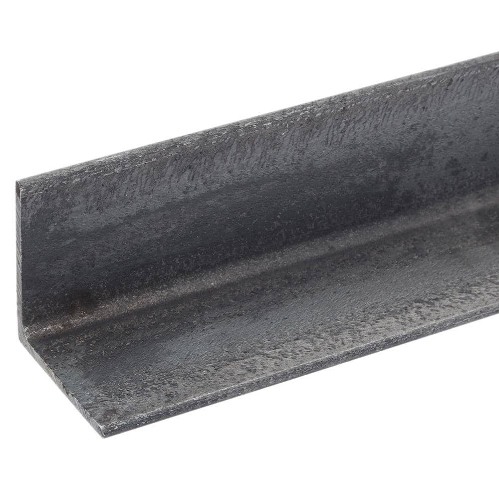 2 in. x 6 ft. – 1/8 in. Thick Plain Steel Angle - Hercitys