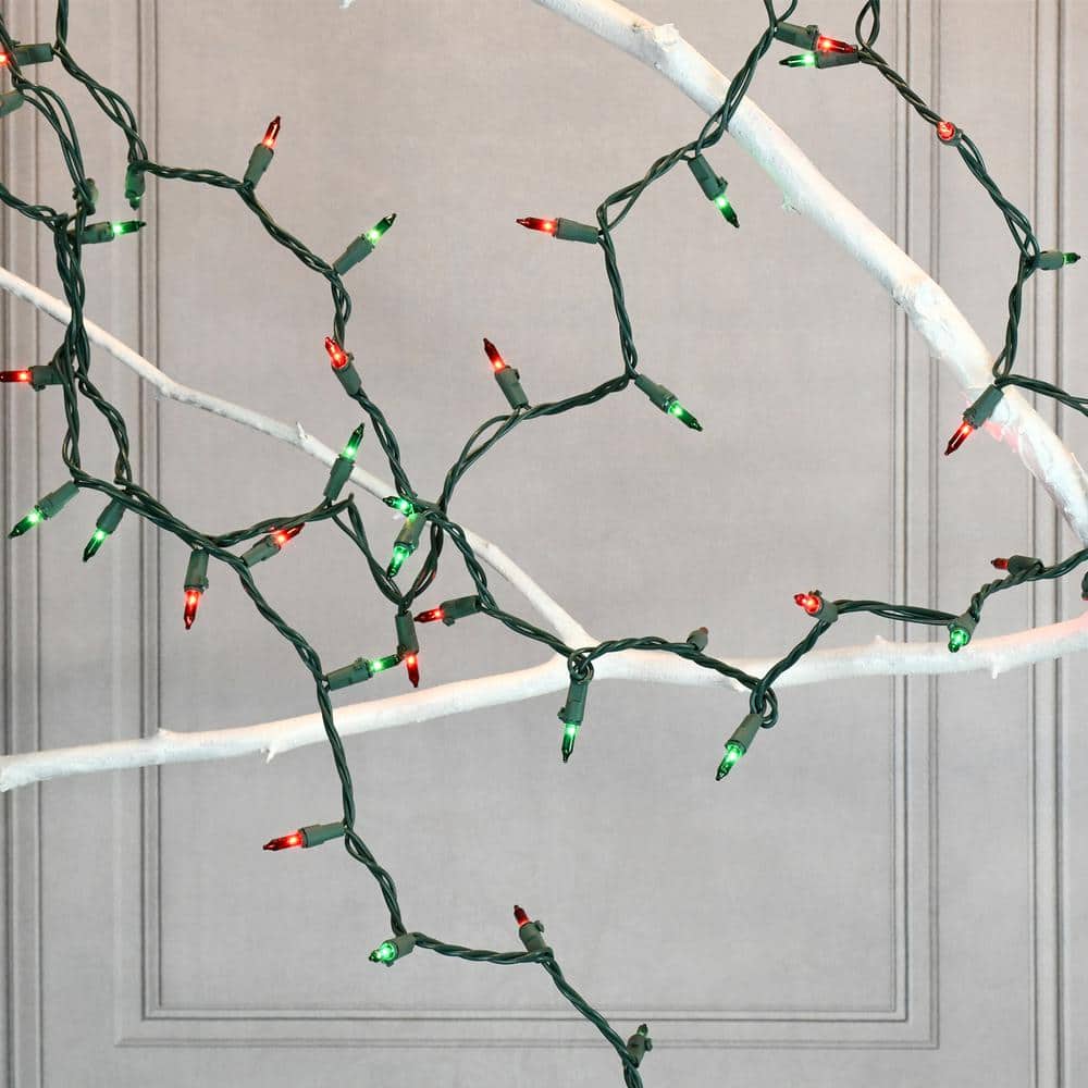 200-Light Red and Green Mini String Light - Hercitys