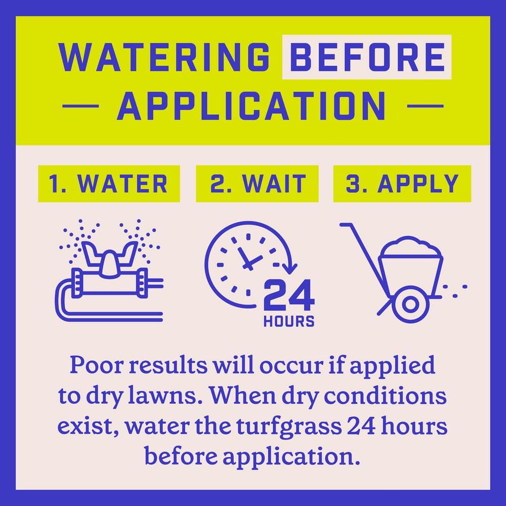 14.4 lbs. 4,000 sq. ft. Full Season Weed and Feed Lawn Fertilizer Granules Plus Crabgrass Control 25-0-8 - Hercitys