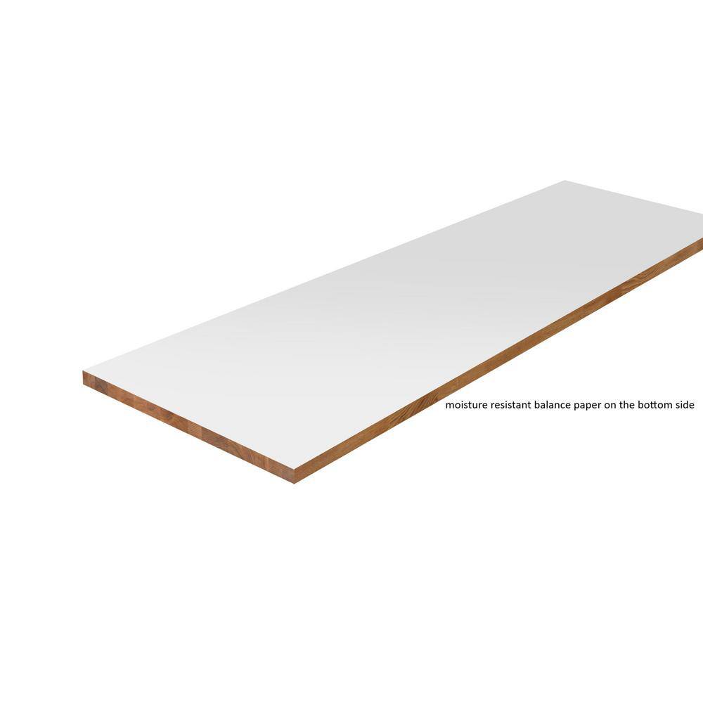 4 ft. L x 25 in. D Finished Engineered Oak Butcher Block Countertop - Hercitys