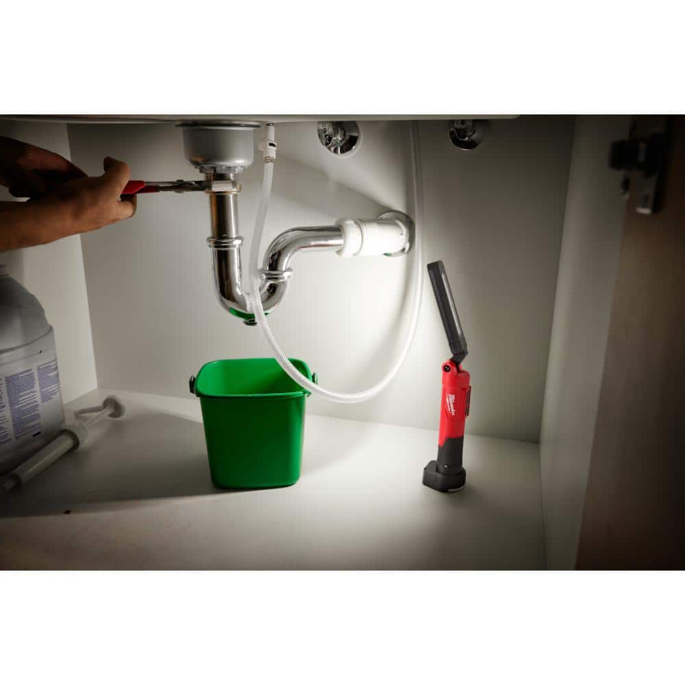 550 Lumens LED REDLITHIUM USB Stick Light with Magnet and 600 Lumens LED REDLITHIUM Hard Hat Headlamp - Hercitys