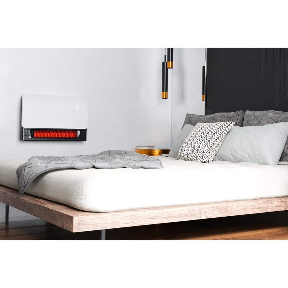 1500-Watt Sedona WiFi Enabled Infrared Electric Wall Heater, - Hercitys