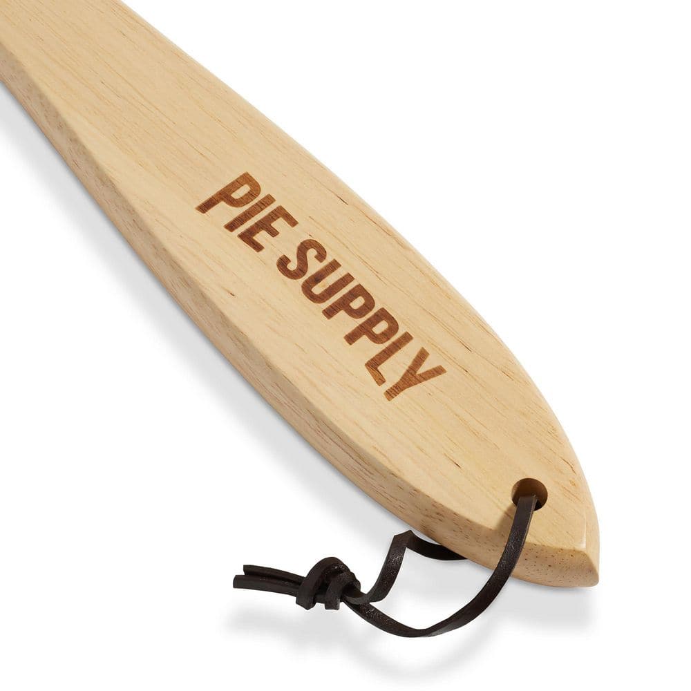 12 in. x 14 in. Aluminum Pizza Peel with Foldable Wood Handle - Hercitys