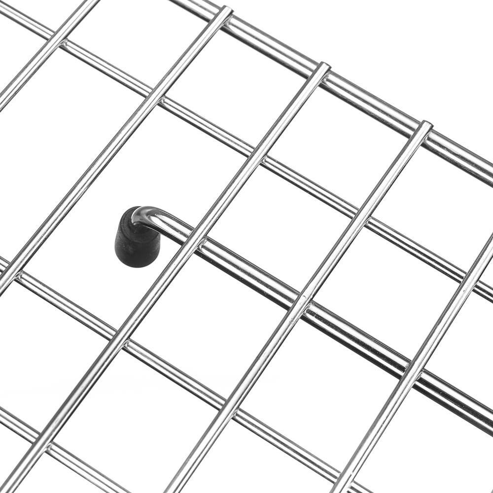 11.85 in. x 15.47 in. Rear Drain Heavy-Duty Stainless-Steel Sink Grid - Hercitys