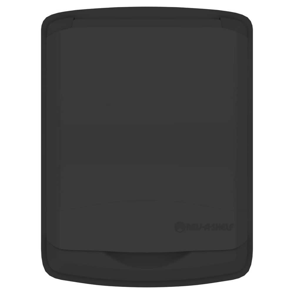 50 qt. Trash Can Replacement Lid, Black (Lid Only) - Hercitys