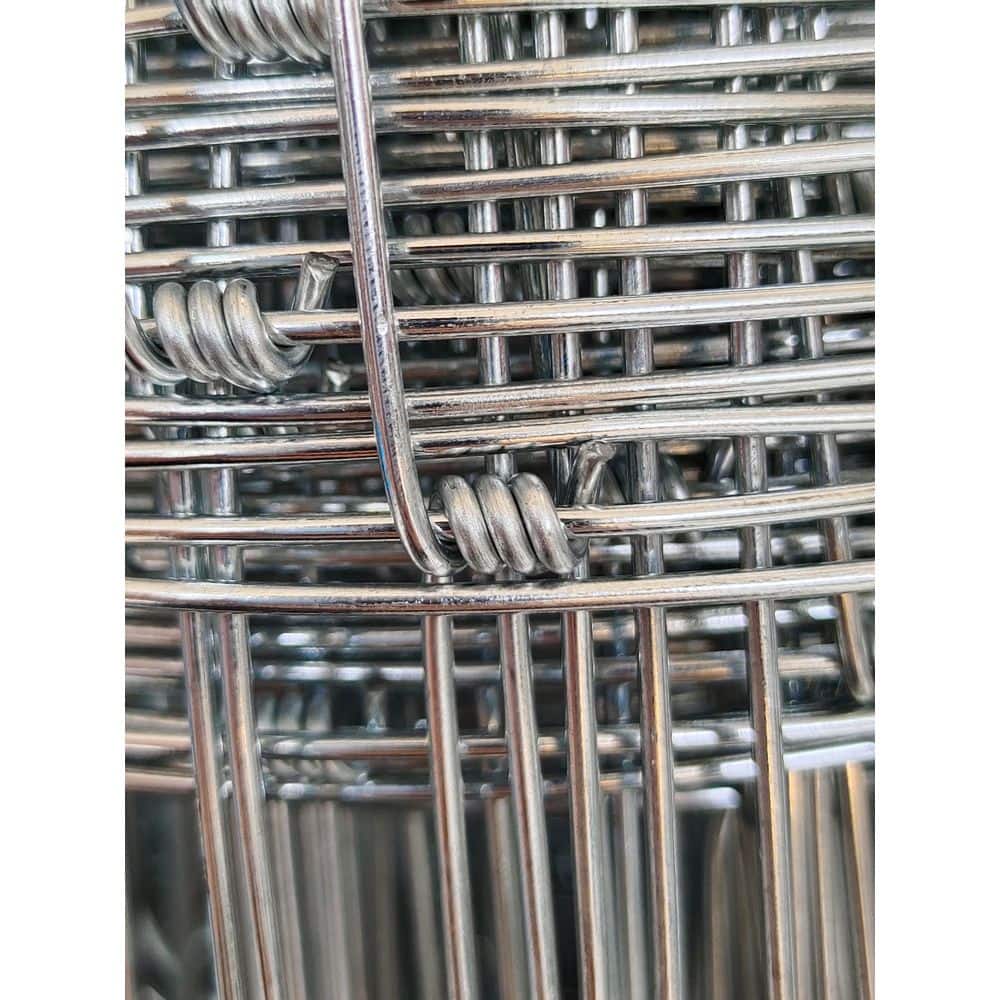 4 ft. x 164 ft. 14 Gauge Galvanized Heavy Metal Wire Fence Snake Fencing Deer Fence Goat Fence - Hercitys