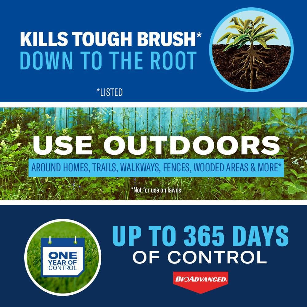 32 oz. Ready to Spray Extended Control Brush Killer - Hercitys