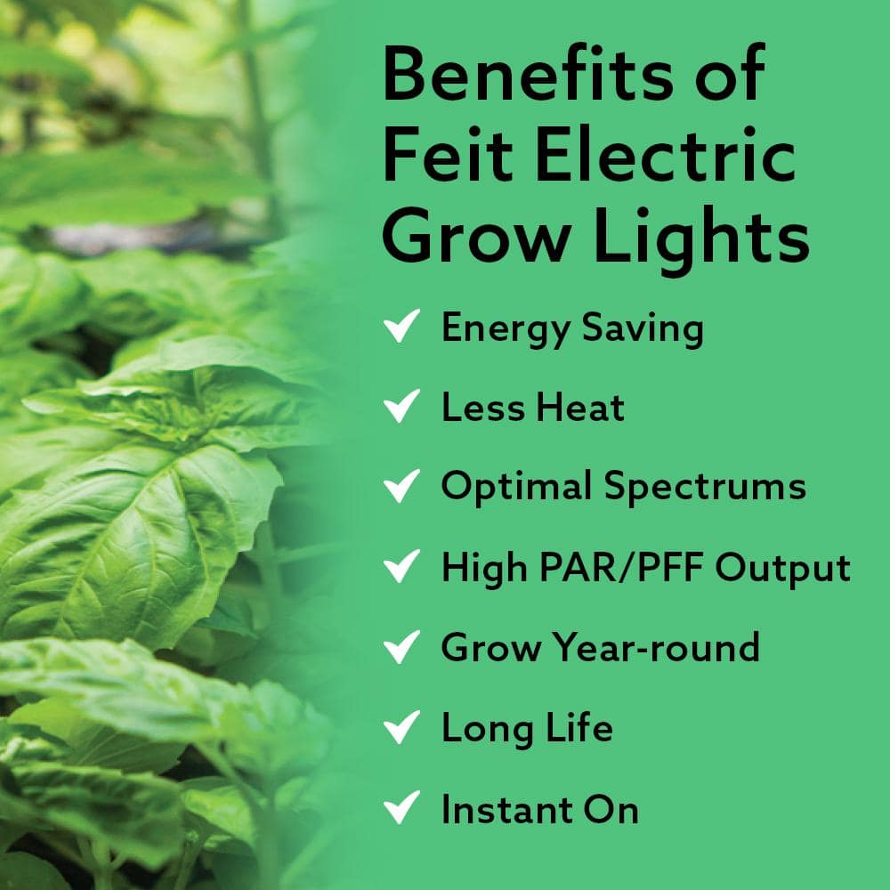 46 in. 40-Watt White LED 3 Adjustable Spectrum Remote Control Linkable Plant Grow Light Fixture White Adjustable Light - Hercitys