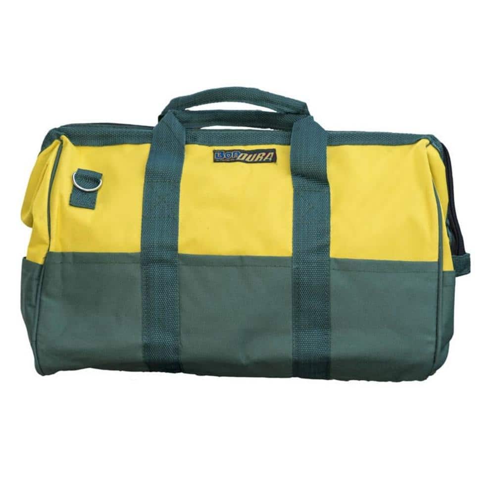 16 in. x 10 in. Wide-Opening Buck Tool Bag - Hercitys