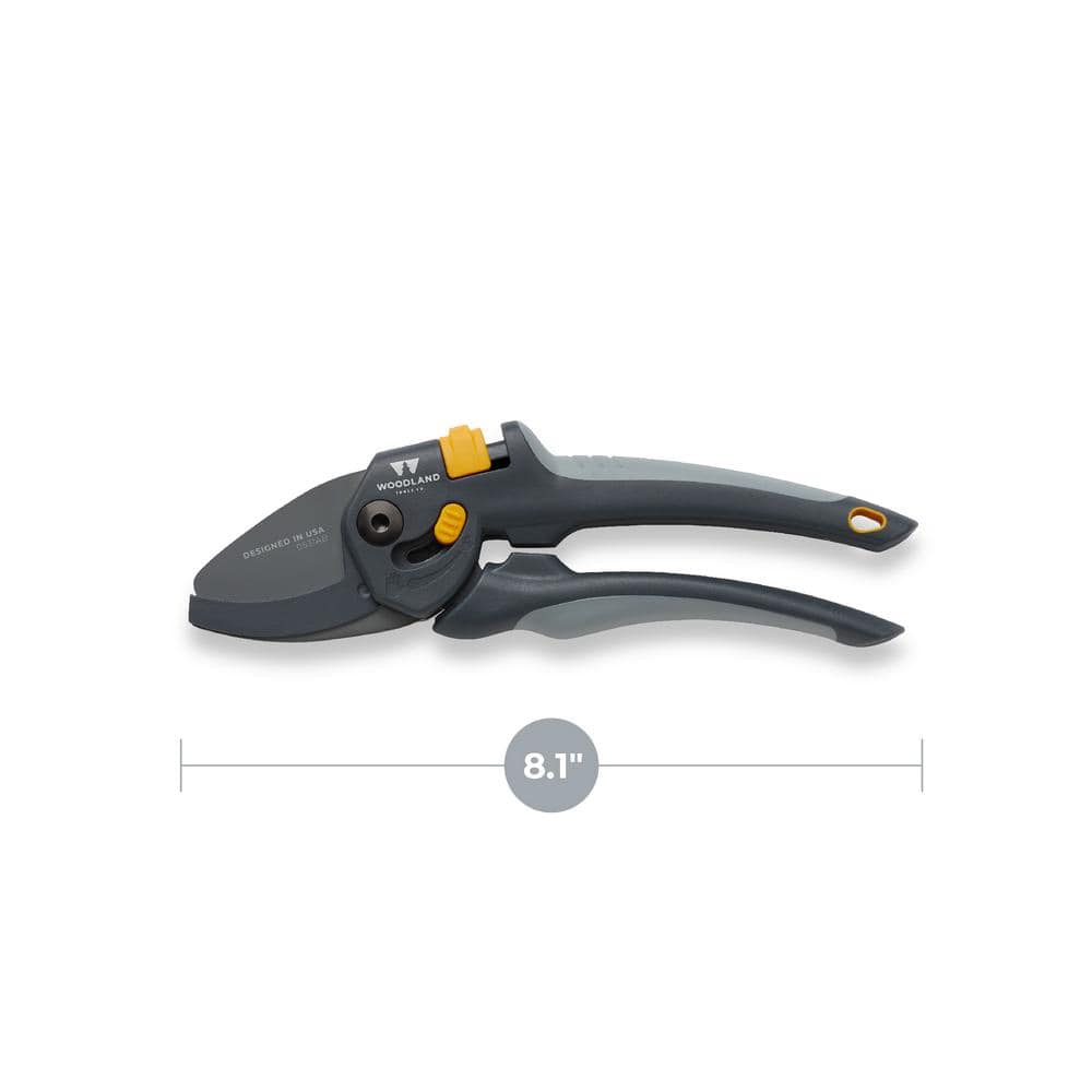 3.75 in. Heavy-Duty Adjustable Anvil Pruning Shears - Hercitys