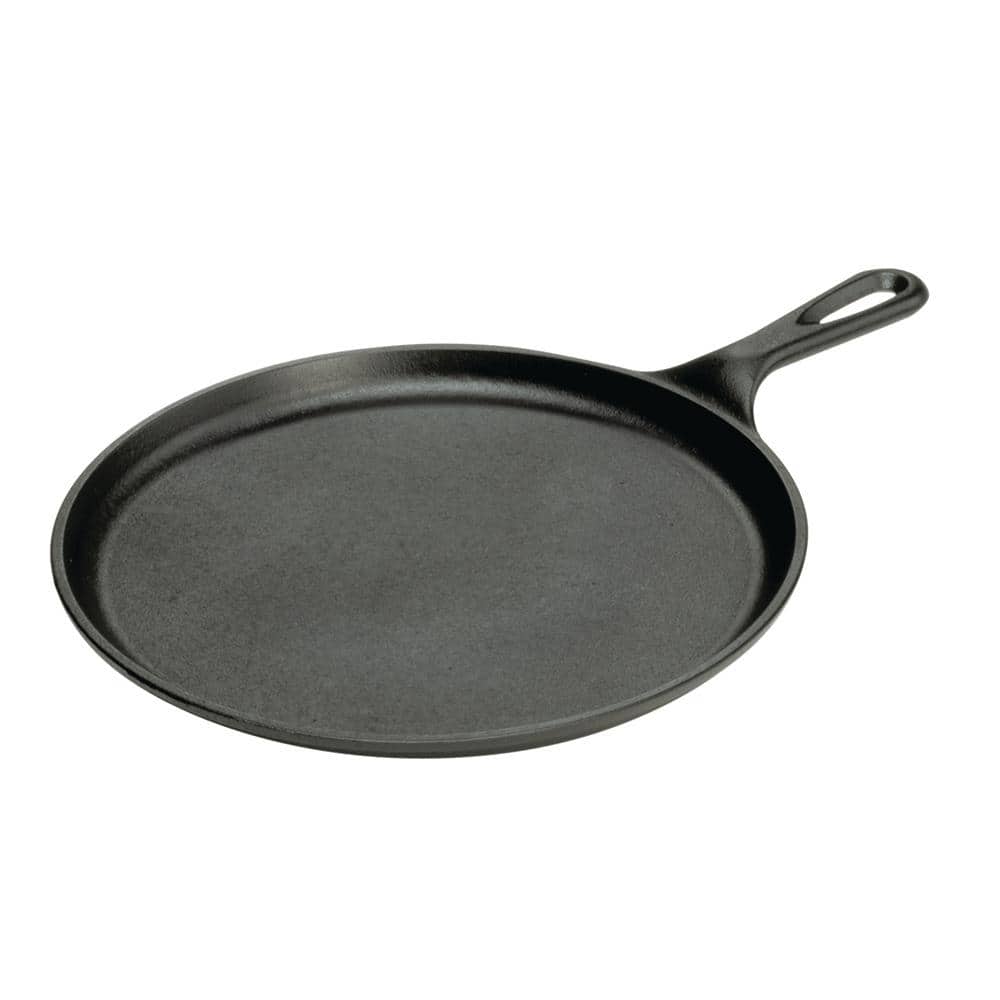 10.5 in. Cast Iron Griddle in Black - Hercitys