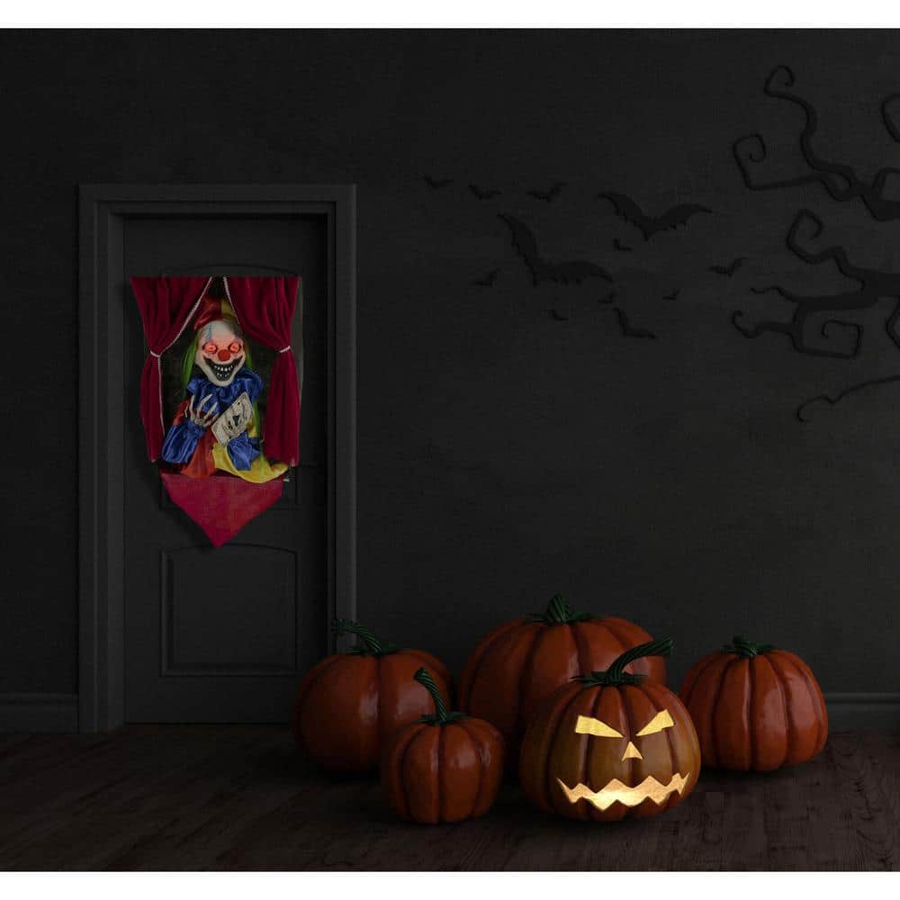 27 in. Touch Activated Animatronic Clown - Hercitys