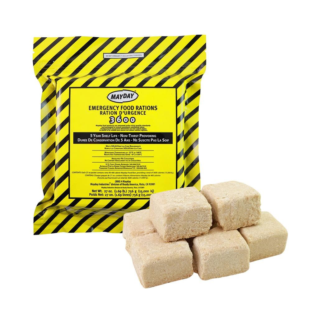 3600 Calorie Food Bar (10-Pack) - Hercitys