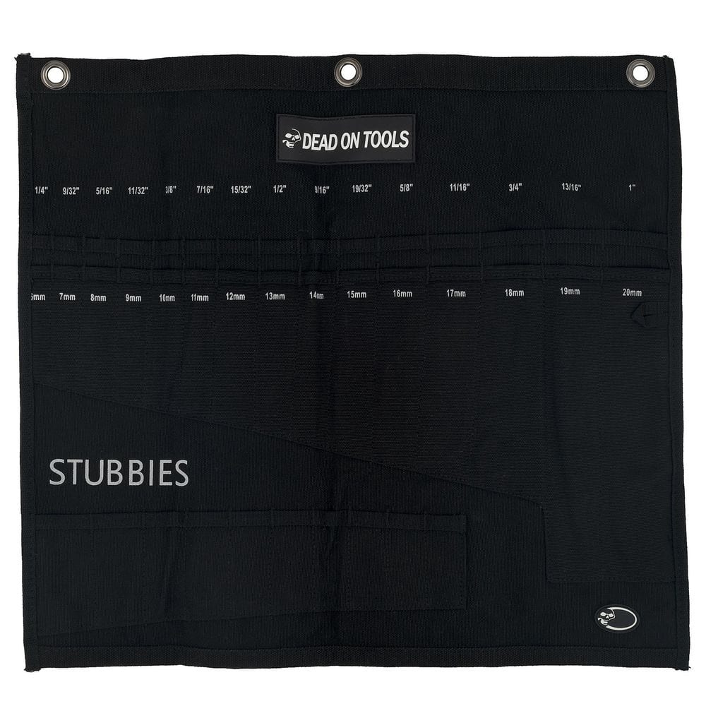 20 in. Heavy-Duty 24 oz. Canvas Wrench Tool Roll - Hercitys