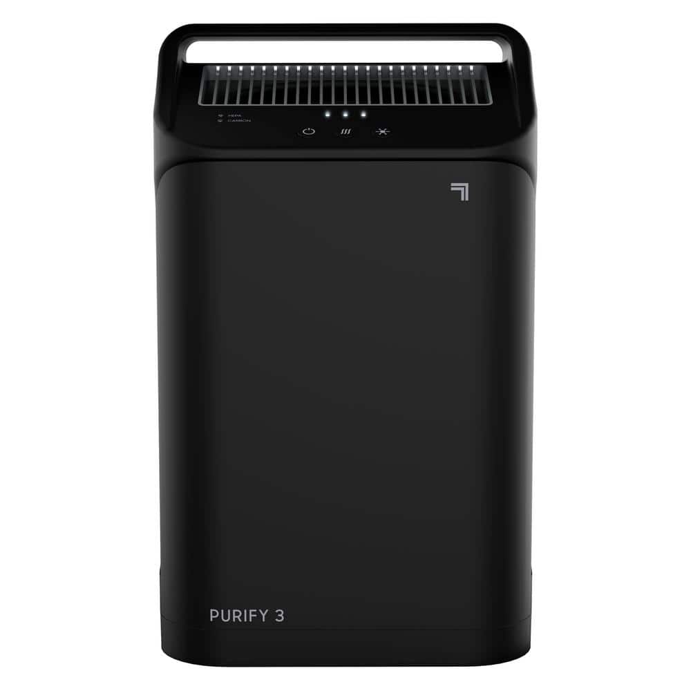 3-Air Purifier, Black - Hercitys