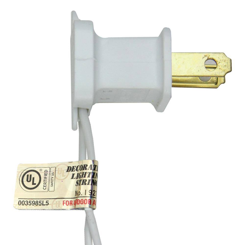 10-Count Clear Twinkling Star Icicle Christmas Lights – 10 ft. – White Wire - Hercitys