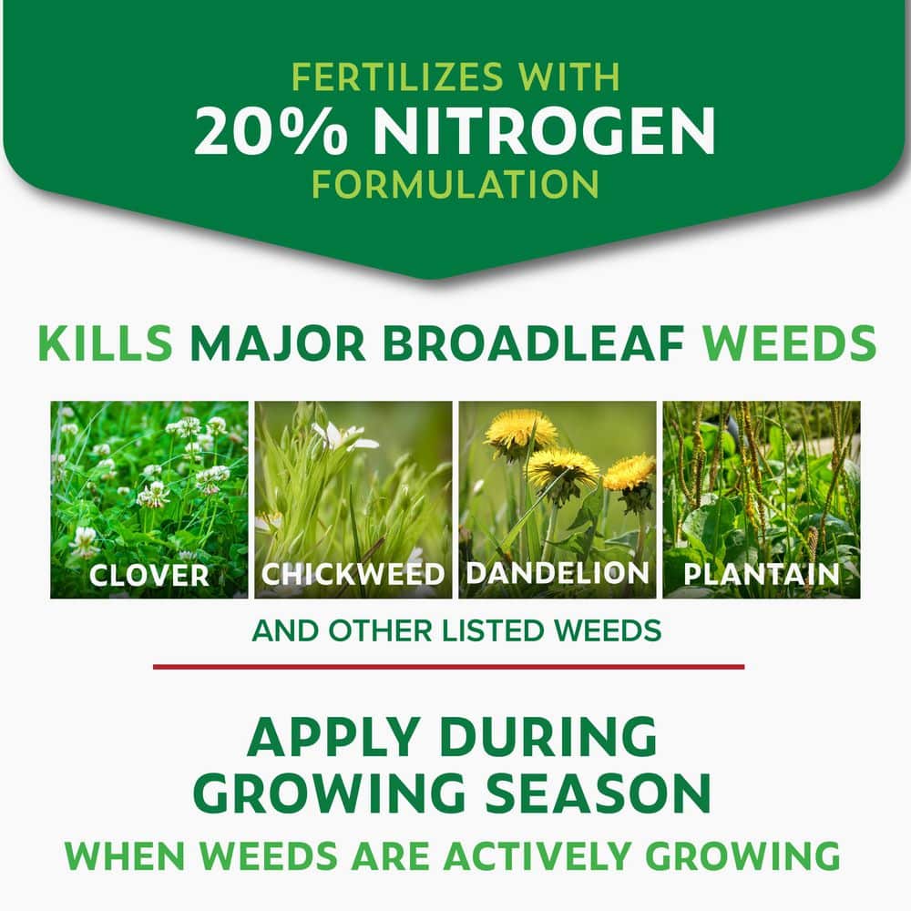32 oz. 7,500 sq. ft. Spring Ready-to-Spray Concentrate Weed and Feed Lawn Fertilizer - Hercitys