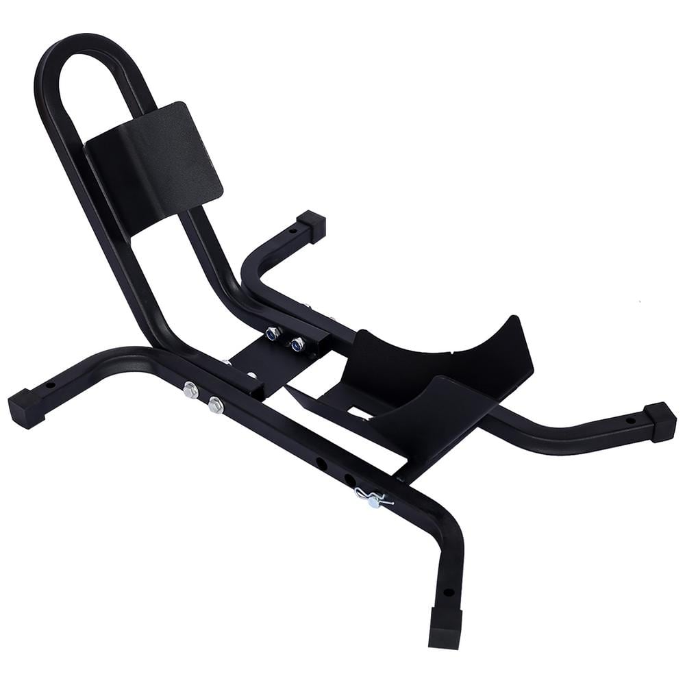 1200 lbs. Heavy Duty Motorcycle Front Tire Chock Wheel Stand with 17-21 in. Wheels - Hercitys