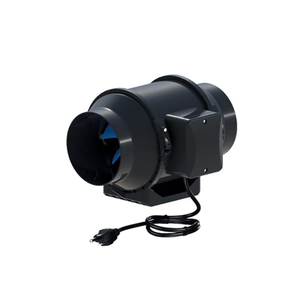 210 CFM 4 in. Mixed Flow In-Line Ventilation Exhaust Duct Fan - Hercitys