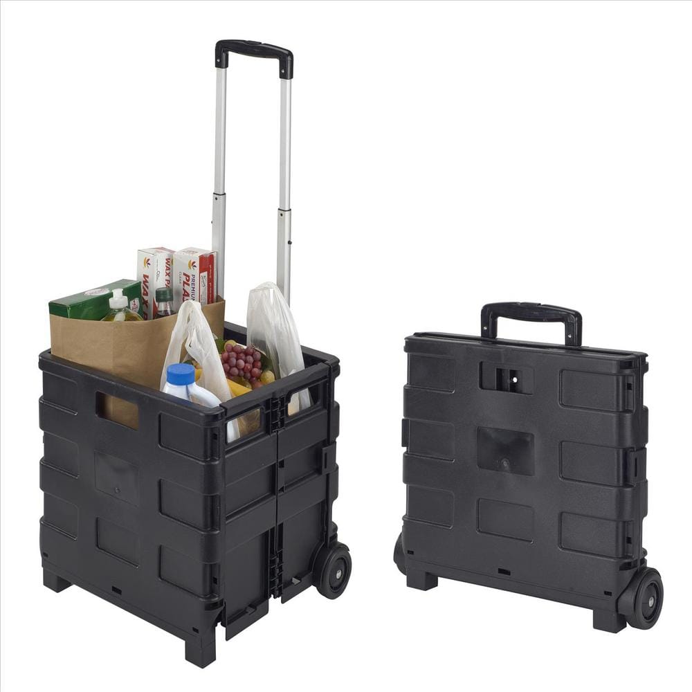 15 in. x 13 in. x 14.2 in. Tote and Go Collapsible Utility Cart - Hercitys