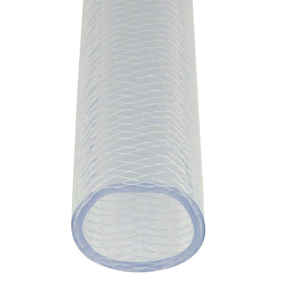 2-1/2 in. O.D. x 2 in. I.D. x 2 ft. PVC Braided Vinyl Tube - Hercitys